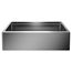 Quatrus R15 Ergon 33" Single Bowl Apron-Front Stainless Steel Farmhouse Sink, 525243