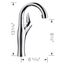 Artona Pull-Down Dual-Spray Bar Faucet - Chrome, 526381