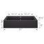 Vintera SILGRANIT 33" Double Bowl Apron-Front Farmhouse Sink - Anthracite, 526547