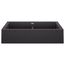 Vintera SILGRANIT 33" Double Bowl Apron-Front Farmhouse Sink - Anthracite, 526547
