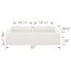 Vintera SILGRANIT 33" Double Bowl Apron-Front Farmhouse Sink - White, 526550