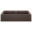 Vintera SILGRANIT 33" Double Bowl Apron-Front Farmhouse Sink - Café, 526552