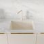 Precis SILGRANIT 24" Single Bowl Undermount Kitchen Sink - Soft White, 527402