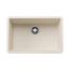 Precis SILGRANIT 27" Single Bowl Undermount Kitchen Sink - Soft White, 527403