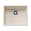 Precis SILGRANIT 21" Single Bowl Undermount Kitchen Sink (Soft White)