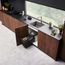 Precis SILGRANIT 24" Single Bowl Undermount Kitchen Sink - Volcano Gray, 527411