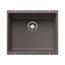 Precis SILGRANIT 21" Single Bowl Undermount Kitchen Sink - Volcano Gray, 527414