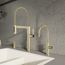 Blancoculina II Semi-Pro Pull-Down Dual-Spray Kitchen Faucet, 1.5 GPM - Satin Gold, 527476