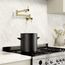 Blancoculina II Wall-Mounted Pot Filler w/ 2 Single-Lever Handles, 1.5 GPM - Satin Gold, 527488