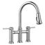 Empressa Bridge Pull-Down Dual-Spray Kitchen Faucet, 1.5 GPM - Chrome, 442504