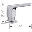 Rivana Soap Dispenser (Chrome), 442679
