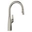 Rivana High-Arc Pull-Down Dual-Spray Kitchen Faucet, 1.5 GPM - Satin Platinum, 443249