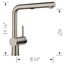 Linus Pull-Out Dual-Spray Kitchen Faucet, 1.5 GPM - Satin Platinum, 443251