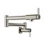 Blancoculina II Wall-Mounted Pot Filler w/ 2 Single-Lever Handles, 1.5 GPM - Satin Platinum, 443254