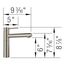 Alta II Bar Faucet 1.5 GPM - Satin Platinum, 443258