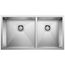Precision R0 33" 1-3/4 Bowl 60/40 Undermount Stainless Steel Kitchen Sink, 515821