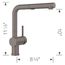 Linus Pull-Out Dual-Spray Kitchen Faucet, 1.5 GPM - Volcano Gray, 526962