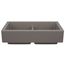 Vintera SILGRANIT 33" Equal Double Bowl Apron Sink - Volcano Gray, 527418