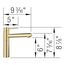 Alta II Bar Faucet, 1.5 GPM - Satin Gold, 527571