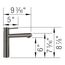Alta II Bar Faucet, 1.5 GPM - Satin Dark Steel, 527572