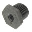 1/2" x 1/8" Black Bushing