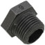 1/2" x 3/8" Black Bushing