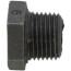 1/2" x 3/8" Black Bushing