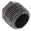 1" x 1/8" Black Bushing