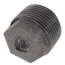 1" x 1/8" Black Bushing