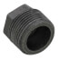 1" x 3/8" Black Bushing