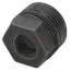 1" x 3/8" Black Bushing