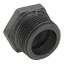 1" x 3/4" Black Bushing