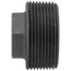 1-1/2" x 1/8" Black Bushing
