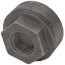 1-1/2" x 1/2" Black Bushing