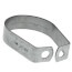 2" Black Carbon Steel Band Hanger