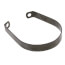 4" Black Carbon Steel Band Hanger