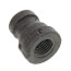 1/4" x 1/8" Black Reducing Coupling
