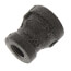 1/4" x 1/8" Black Reducing Coupling
