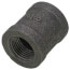 3/8" Black Coupling