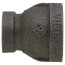 1/2" x 1/4" Black Reducing Coupling