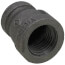 1/2" x 3/8" Black Reducing Coupling