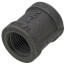 1/2" Black Coupling