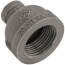 1" x 1/4" Black Reducing Coupling