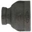 1" x 3/8" Black Reducing Coupling