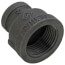1" x 1/2" Black Reducing Coupling