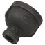 1-1/4" x 3/8" Black Reducing Coupling