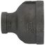 1-1/2" x 1/2" Black Reducing Coupling