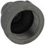1-1/2" x 1/2" Black Reducing Coupling
