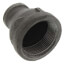 1-1/2" x 3/4" Black Reducing Coupling