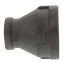1-1/2" x 3/4" Black Reducing Coupling